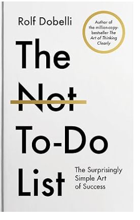 [9781805464228] The Not To Do List